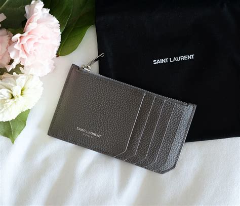 ysl fragment wallet review|SAINT LAURENT FRAGMENTS CARD CASE including review.